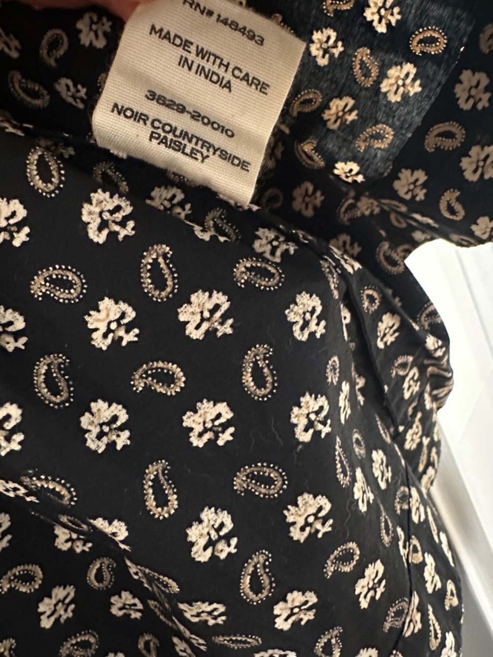 Doen Sabia Noir Countryside Paisley Dress - Picture 8 of 13